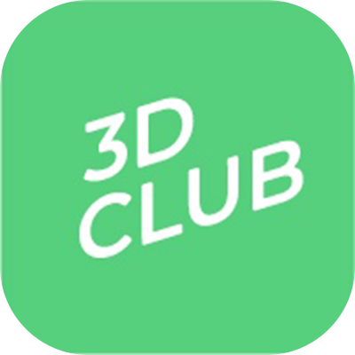 Лого 3D Club