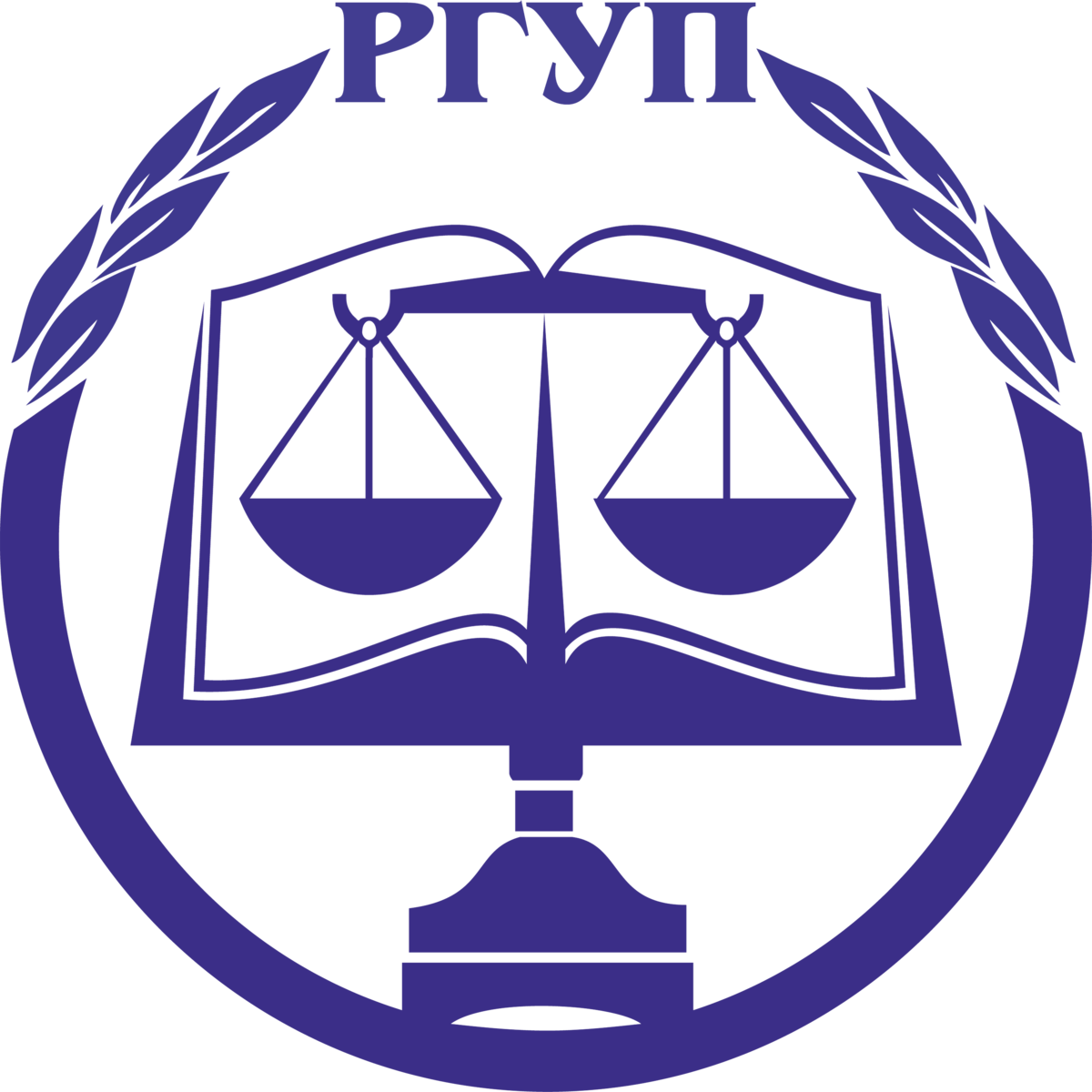 Лого Российский государственный университет правосудия